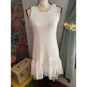 Paper Dolls White Lace Sundress Midi Dress Size 12 Girls